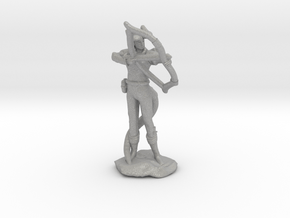 Tiefling Ranger with  Bow in Aluminum