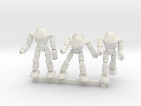 Neo Battlesuit Squad in White Natural Versatile Plastic