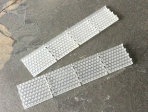 British N Gauge (1/148) Anti Trespass Mat Set of 8 in Tan Fine Detail Plastic