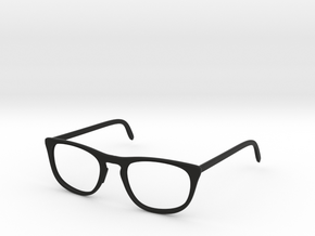 Classic Glasses Frames in Black Natural Versatile Plastic