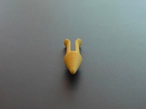 KEY-BIRD     ( beak, part 2 of 2 ) in Yellow Processed Versatile Plastic