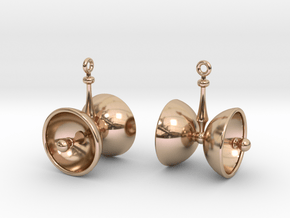 Parabolic in 14k Rose Gold Plated Brass