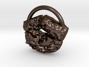 messy kiss in Polished Bronze Steel