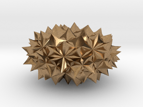 Conway Polyhedron {lmbA4} in Natural Brass