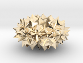 Conway Polyhedron {lmbA4} in 14K Yellow Gold