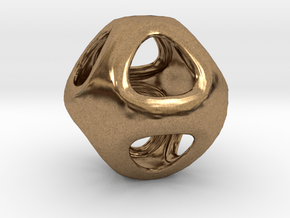 Conway Polyhedron {lseehO} in Natural Brass