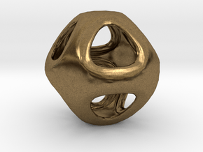 Conway Polyhedron {lseehO} in Natural Bronze