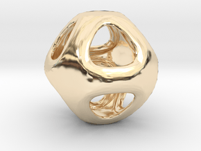 Conway Polyhedron {lseehO} in 14K Yellow Gold