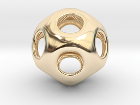 Conway Polyhedron {lseehD} in 14K Yellow Gold