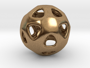 Conway Polyhedron {lseehI} in Natural Brass