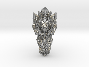 Dragon Ring - Size 10  in Natural Silver