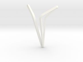 YOUNIVERSAL Airy, Pendant. Elegant Pureness in White Processed Versatile Plastic