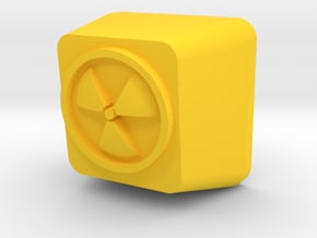 Topre Radioactive in Yellow Processed Versatile Plastic
