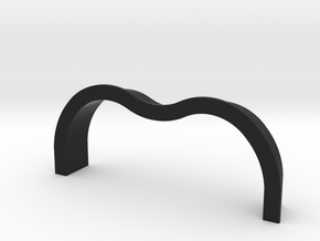 TK&A Grommet Curved Flange in Black Natural Versatile Plastic
