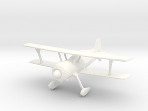 Pitts Model 12 in 1/96 Scale in White Processed Versatile Plastic