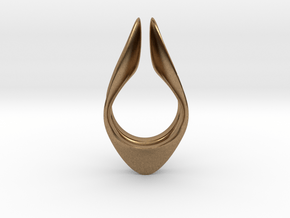 Ring -Drop- Harmony Collection in Natural Brass