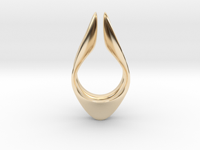 Ring -Drop- Harmony Collection in 14k Gold Plated Brass
