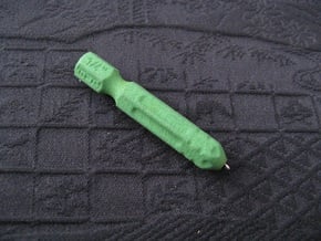 1/4" Hex Bit Pen 01 (012) in Green Processed Versatile Plastic