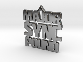 MAJOR $YNC POUND  in Fine Detail Polished Silver