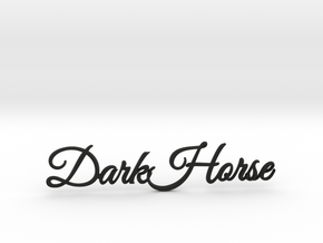 Dark Horse 18 Cm in Black Natural Versatile Plastic