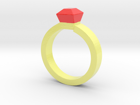 Proposal Ring .....10% to unprivileged child in Glossy Full Color Sandstone
