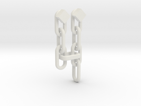 "TP" Mirror of Twilight (Chains) in White Natural Versatile Plastic