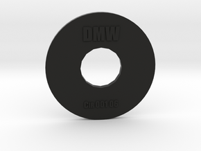 Clay Extruder Die: Circle 001 06 in Black Natural Versatile Plastic