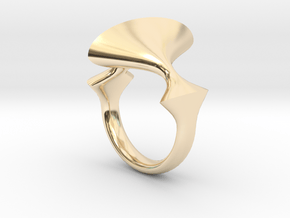 RIOT Rings: The Shark size 6.5 in 14K Yellow Gold