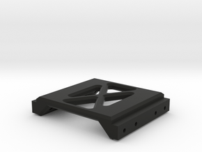 Axial SCX10 Rear Chassis Brace in Black Natural Versatile Plastic