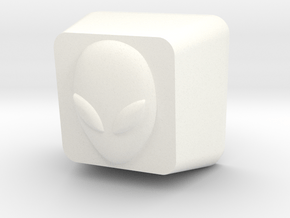 Topre Alien Keycap in White Processed Versatile Plastic