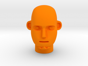 Break Head in Orange Processed Versatile Plastic