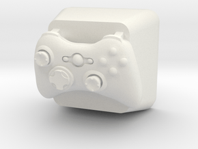 Topre Xbox Keycap in White Natural Versatile Plastic