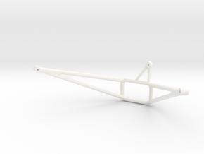 WX-37 Wessex Winch Frame  in White Processed Versatile Plastic