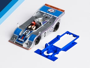 1/32 Fly Porsche 917/10 Chassis for Slot.it pod in White Natural Versatile Plastic