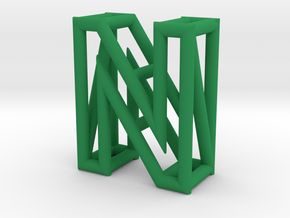 N in Green Processed Versatile Plastic