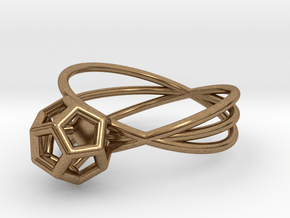 Essential Simplicity - Ring in Natural Brass