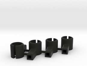 8.5mm Motor Mount Group in Black Natural Versatile Plastic