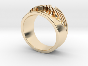 Aquila size 13 70mm in 14k Gold Plated Brass