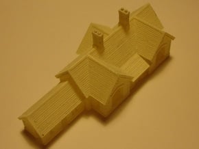 Carlisle & Settle Line - Small Station - T - 1:450 in Smooth Fine Detail Plastic