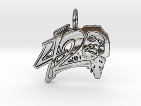 420 Pendant in Polished Silver