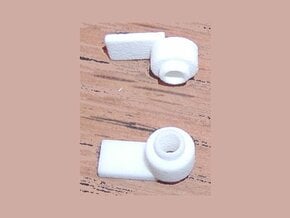 Truck adaptor for Walthers trucks in White Natural Versatile Plastic