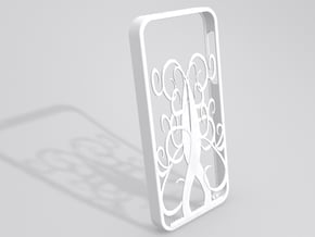 Spiral Tree iPhone 5 case in White Natural Versatile Plastic