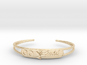 Go Girls Bracelet in 14k Gold Plated Brass
