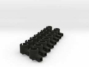 8.5mm Motor Mount Group  in Black Natural Versatile Plastic