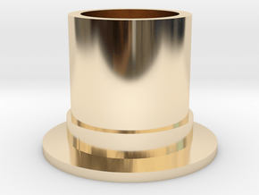 Top Hat Espresso Cup in 14K Yellow Gold
