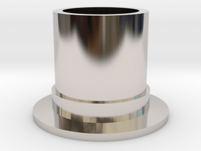 Top Hat Espresso Cup in Platinum