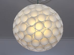 Cup lamp DIY in White Natural Versatile Plastic