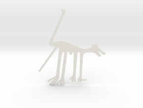 Nazca: The Dog in White Natural Versatile Plastic