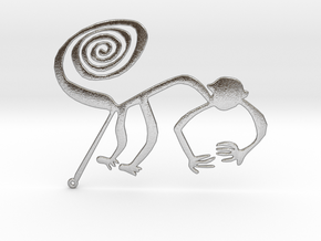 Nazca: The Monkey in Natural Silver