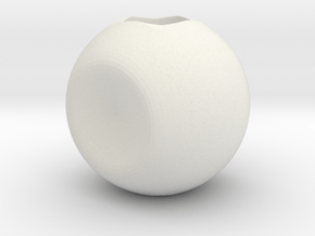 Spherify, Charms. Customizable in White Natural Versatile Plastic